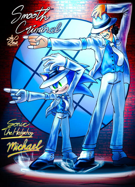 Sonic The Hedgehog & Michael Jackson Smooth Criminal Sonic The Hedgehog & Michael Jackson Smooth Criminal